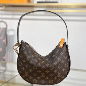 Louis Vuitton Cookie BB Monogram Shoulder Bag with Gold Chain and Adjustable Strap – M15056